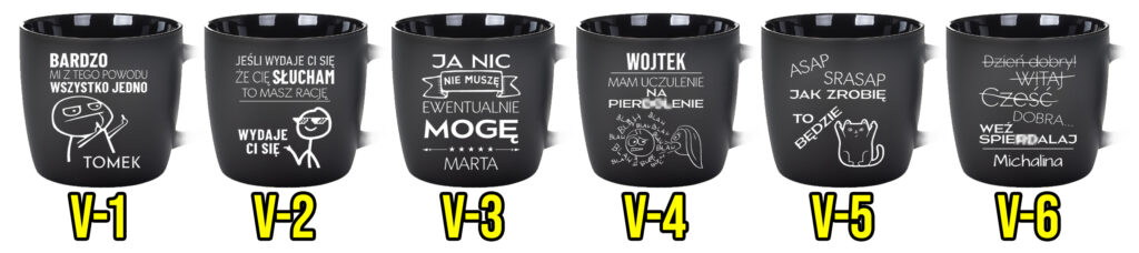 KUBEK CERAMICZNY Z GRAWEREM - obrazek 5